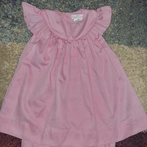 Peti Ami pastel pink dress with bloomers